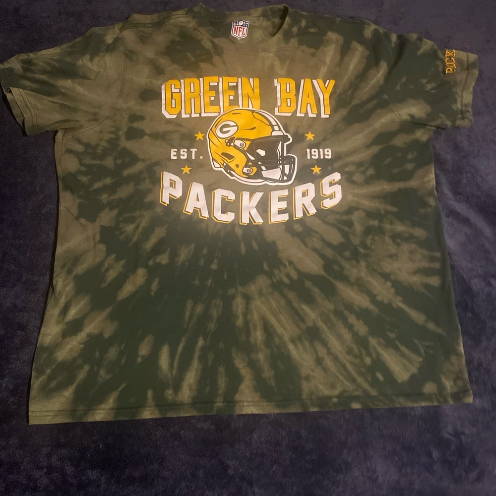 Green Bay Packers Tie-Dye T-Shirt